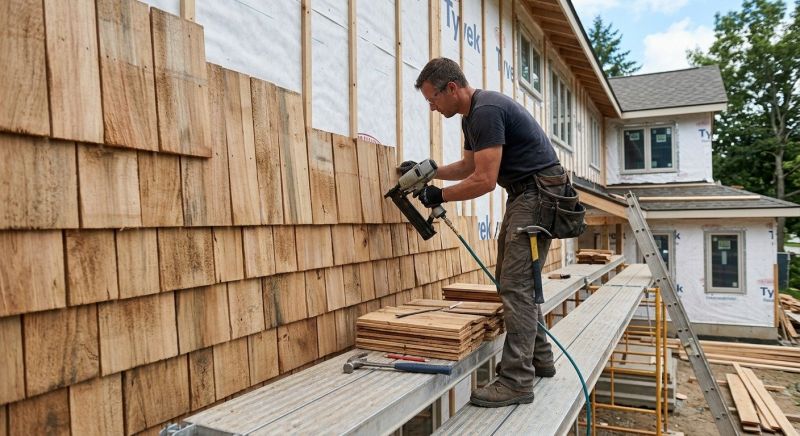 Shake Siding Installation in Waterboro, ME
