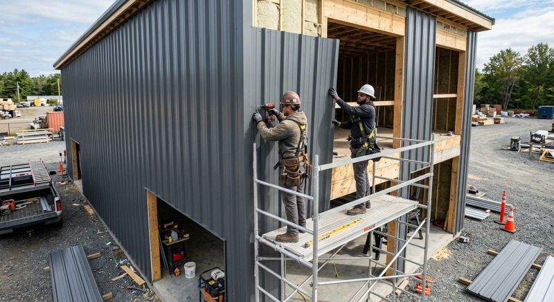 Aluminium Siding Installation in Hollis Center, ME