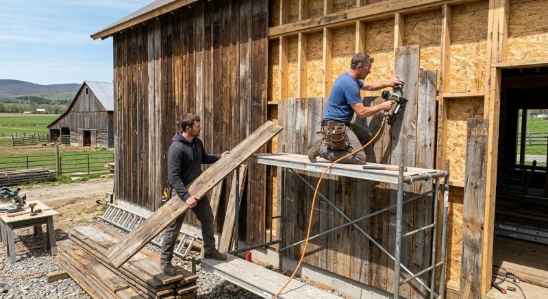 Barn Siding Installation in Cape Neddick, ME