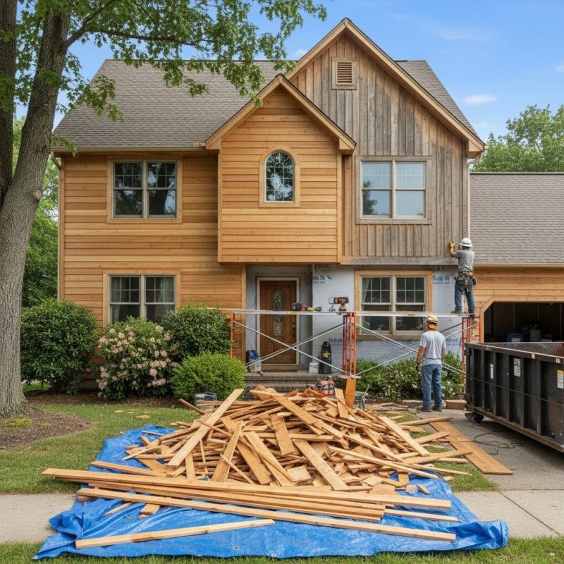 Barn Siding Replacement in Falmouth, ME