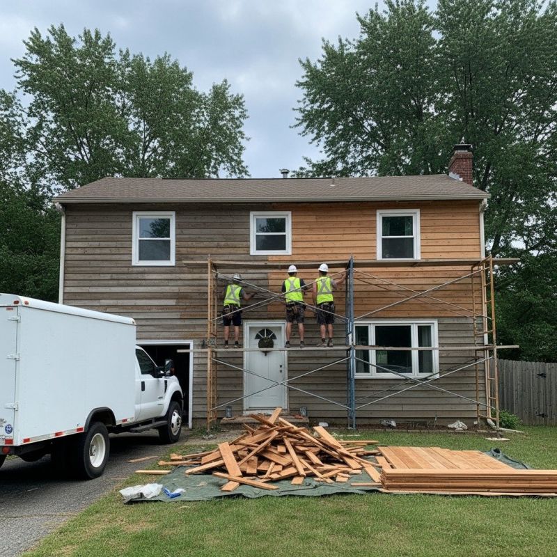 Barn Siding Replacement in Hollis Center, ME