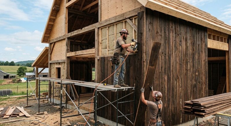 Batten Siding Installation in Windham, ME