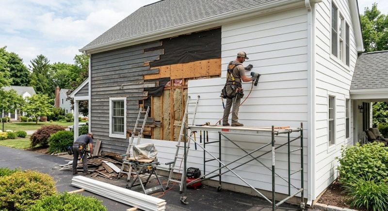Board Siding Replacement in York County, ME