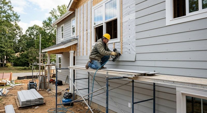 Cement Siding Installation in Biddeford, ME