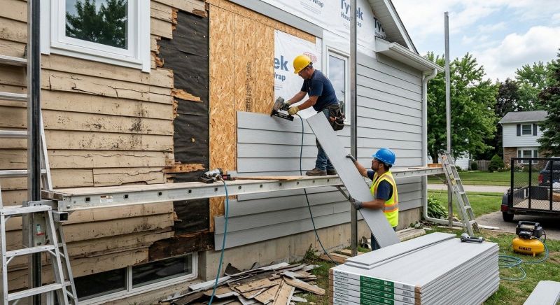 Cement Siding Service in York County, ME