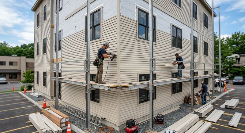 Commercial Siding Installation in York County, ME