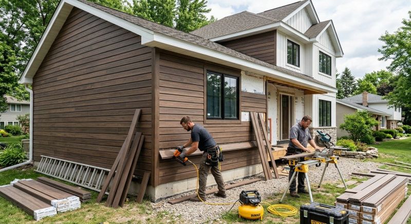Composite Siding Installation in Steep Falls, ME