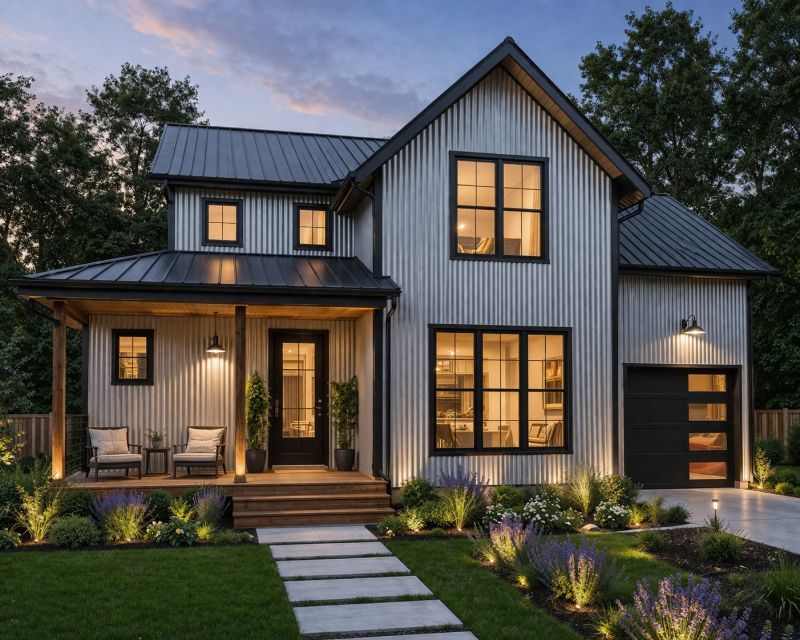 Corrugated Siding Installation in York County, ME