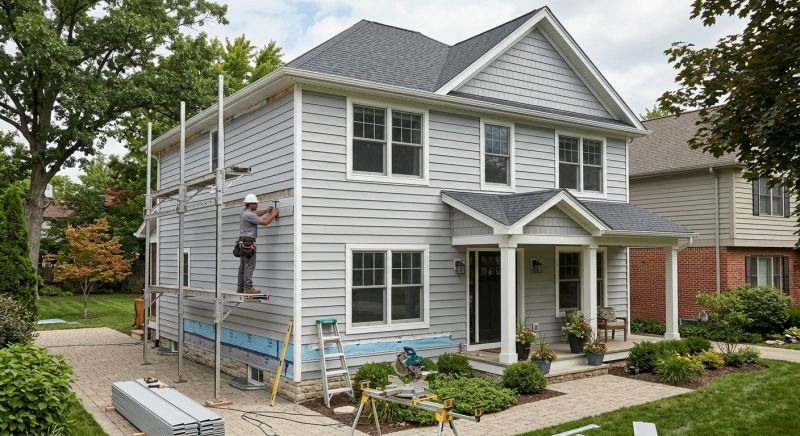 Dutch Lap Siding Installation in York County, ME