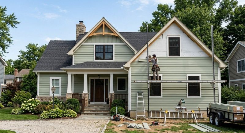 Dutch Lap Siding Installation in York County, ME