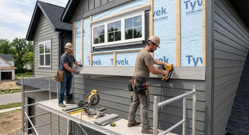 Engineered Siding Installation in North Waterboro, ME