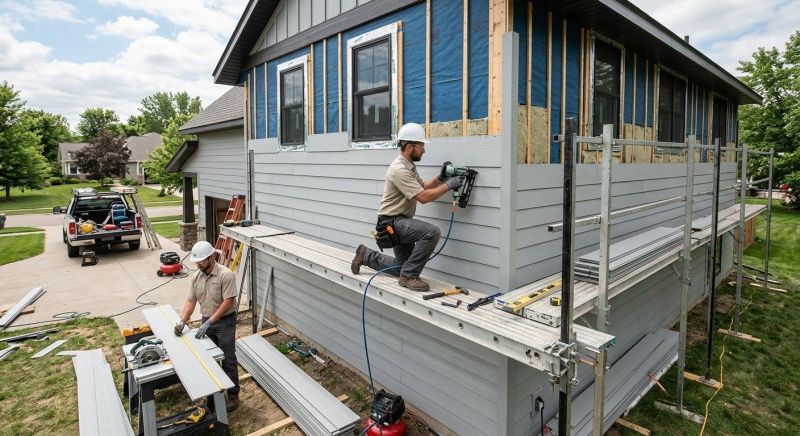 Fiber Cement Installation in Limington, ME