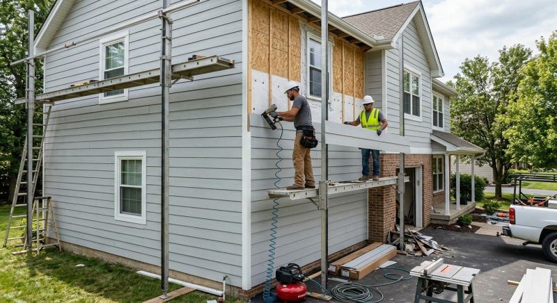 Fiber Cement Installation in Steep Falls, ME