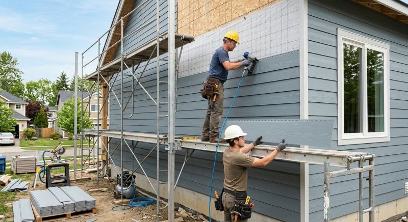 Fiber Cement Installation in Steep Falls, ME