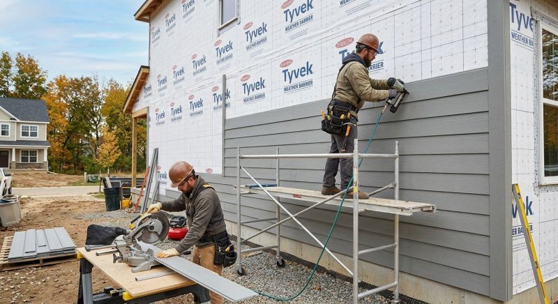 Fiber Siding Installation in Old Orchard Beach, ME