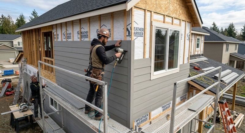 Fiber Siding Installation in Waterboro, ME