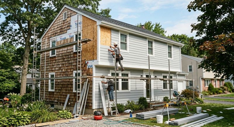 House Siding Installation in Falmouth, ME