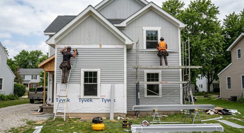 House Siding Installation in Old Orchard Beach, ME