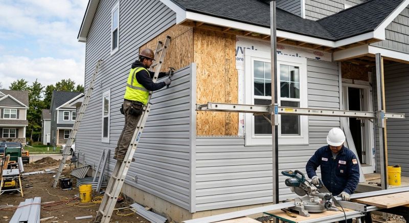 House Siding Installation in Portland, ME