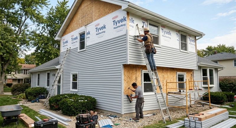 Insulated Siding Installation in Acton, ME