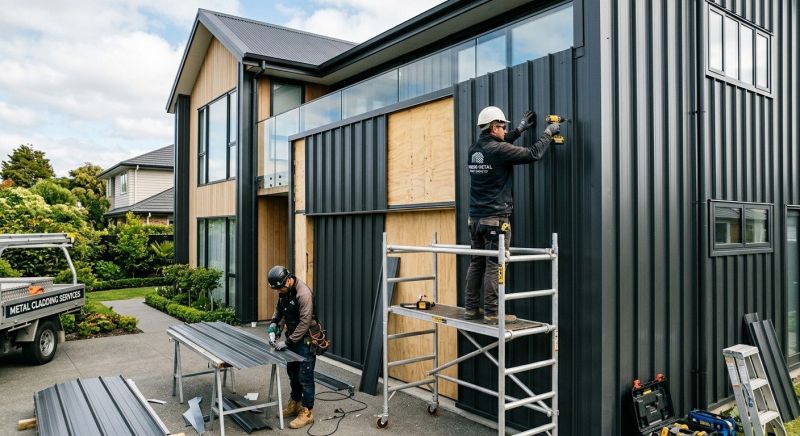 Metal Cladding Installation in York County, ME