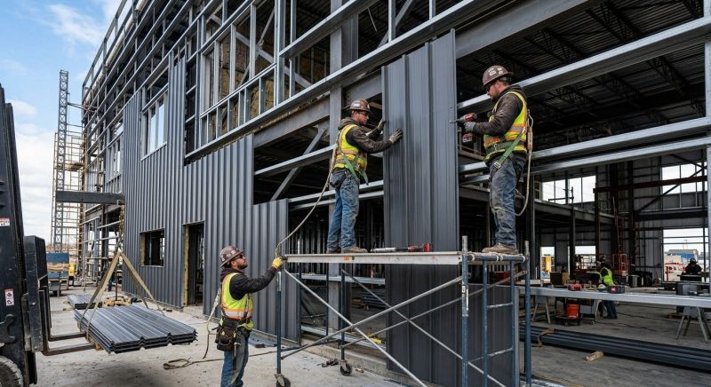 Metal Cladding Installation in York County, ME