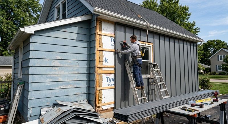 Metal Siding Installation in East Waterboro, ME