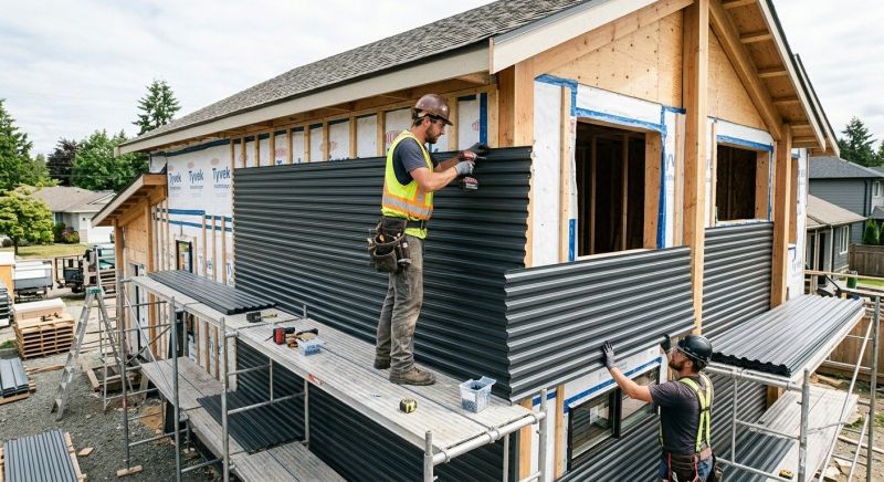 Metal Siding Installation in East Waterboro, ME