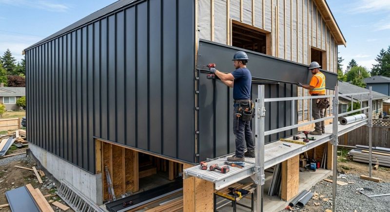Metal Siding Installation in Gorham, ME