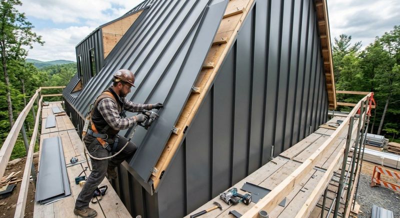 Metal Siding Installation in Long Island, ME
