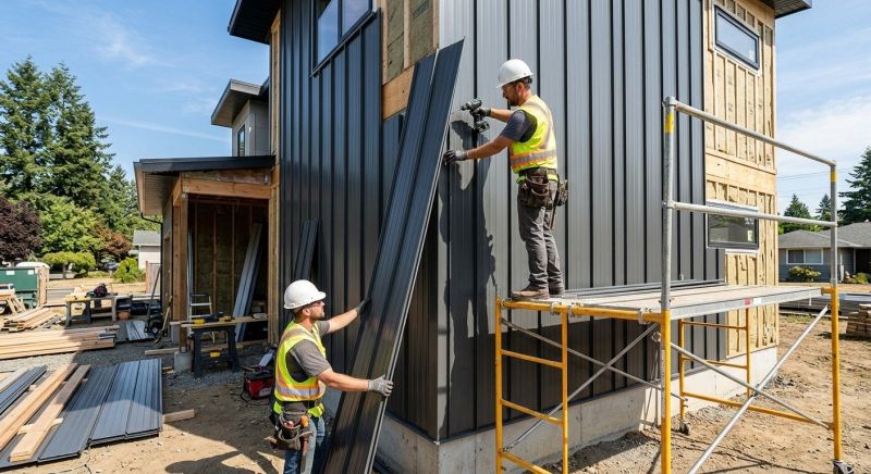 Metal Siding Installation in Scarborough, ME