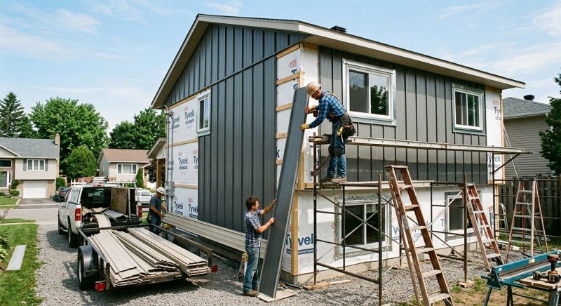 Metal Siding Replacement in East Waterboro, ME