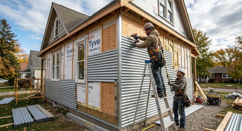 Metal Siding Replacement in Windham, ME