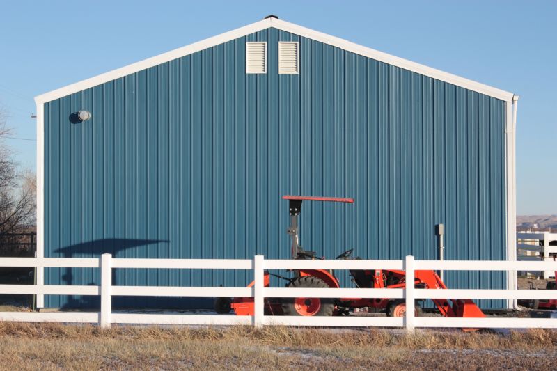 Pole Barn Siding Installation in York County, ME
