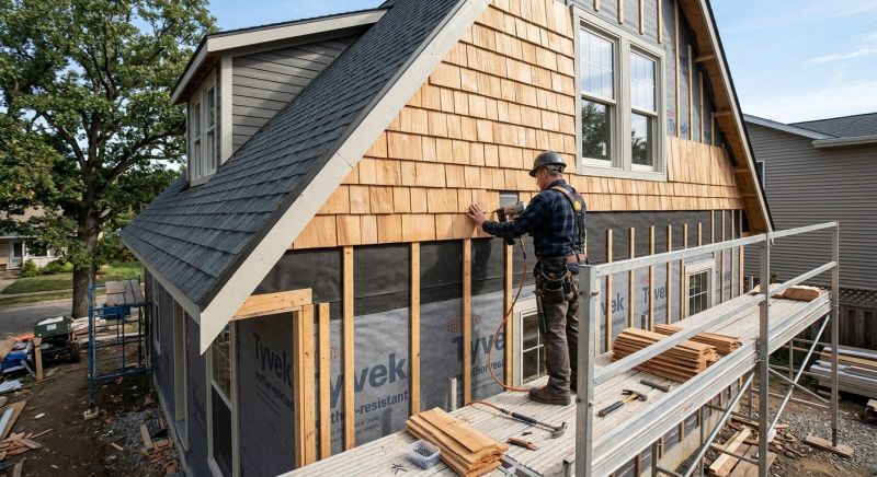 Shake Siding Installation in Gorham, ME