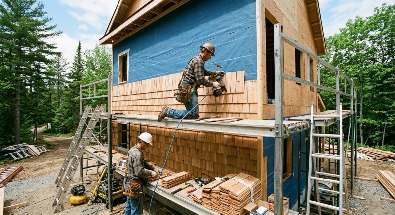 Shake Siding Installation in Long Island, ME