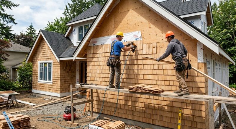 Shake Siding Installation in Old Orchard Beach, ME