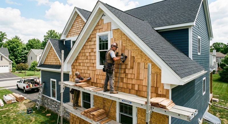 Shake Siding Installation in Saco, ME