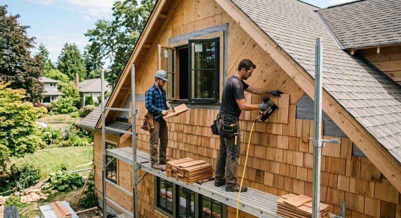 Shingle Siding Installation in York County, ME