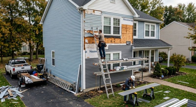Siding Replacement in Falmouth, ME