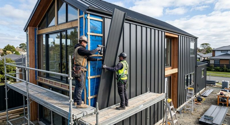 Steel Cladding Installation in York County, ME