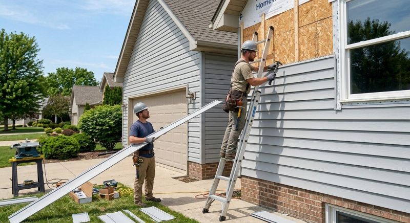 Vinyl Siding Installation in Falmouth, ME