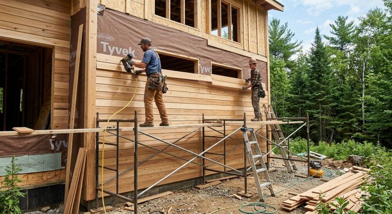 Wood Siding Installation in Cape Neddick, ME