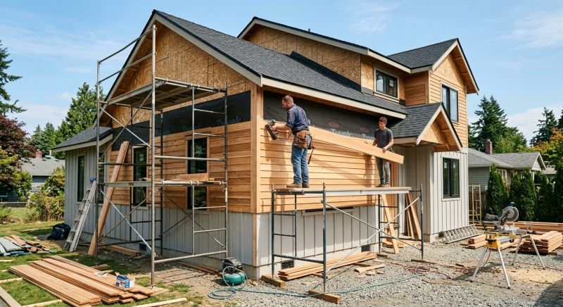 Wood Siding Installation in North Berwick, ME