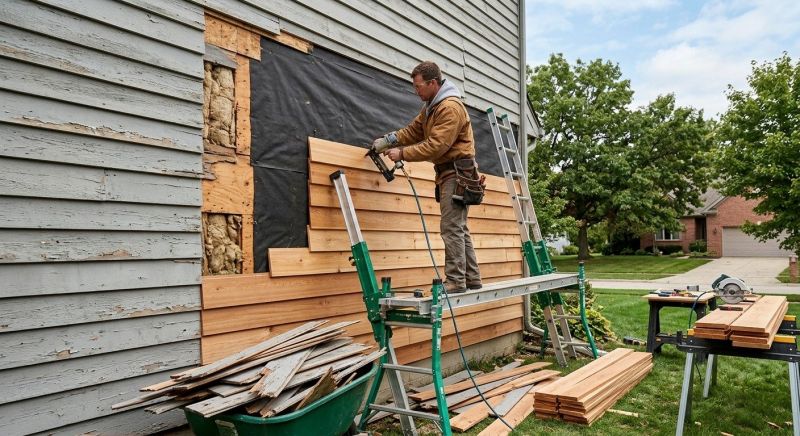 Wood Siding Replacement in Hollis Center, ME