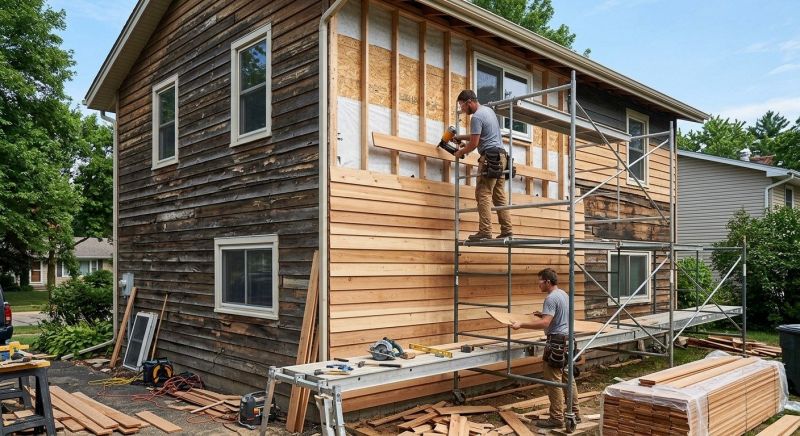 Wood Siding Replacement in Old Orchard Beach, ME