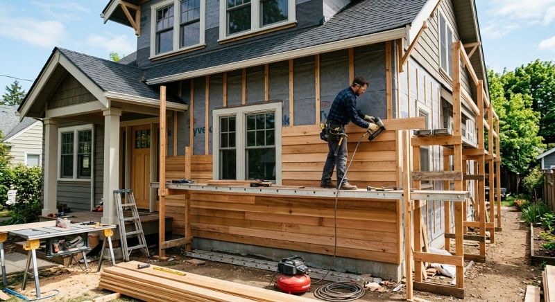 Wood Siding Replacement in Saco, ME